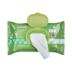 Flushable Personal Wipe McKesson Soft Pack Scented 48 Count