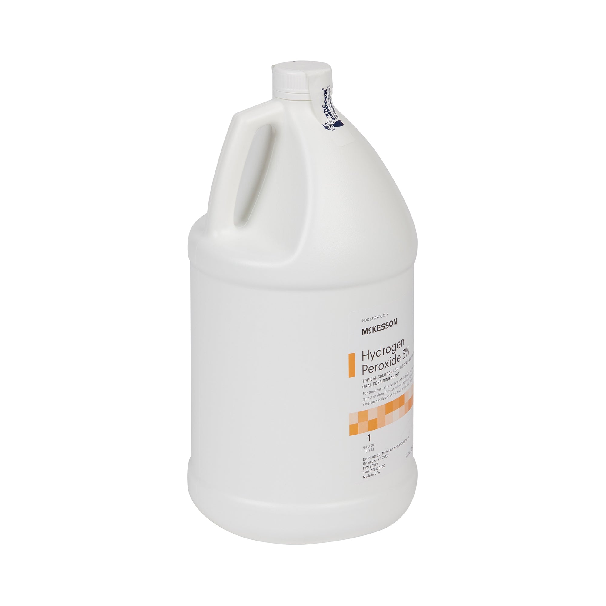 Antiseptic Hydrogen Peroxide McKesson Brand Topical Liquid 1 gal. Bottle