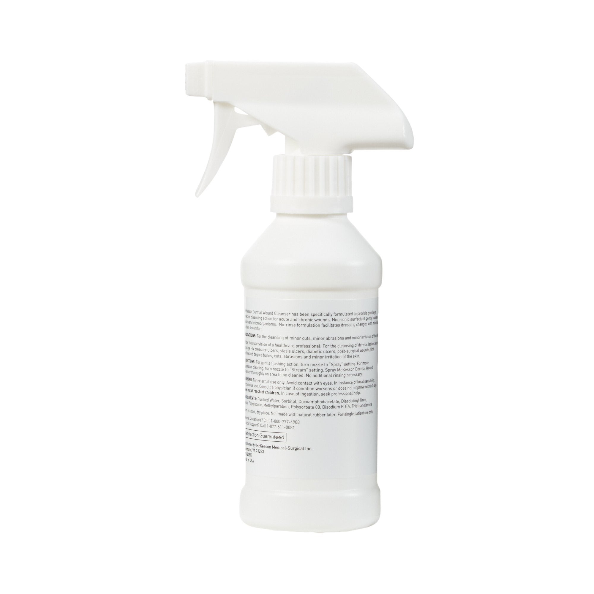 Wound Cleanser McKesson 8 oz. Spray Bottle NonSterile
