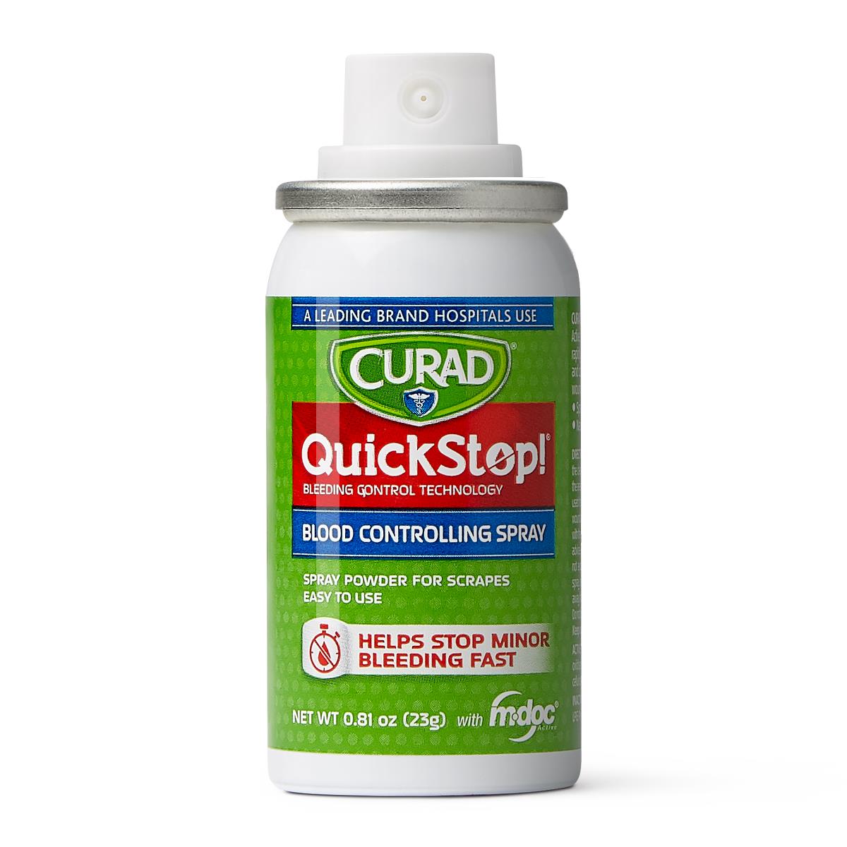 CURAD QuickStop! Blood Controlling Spray, 0.81 oz.