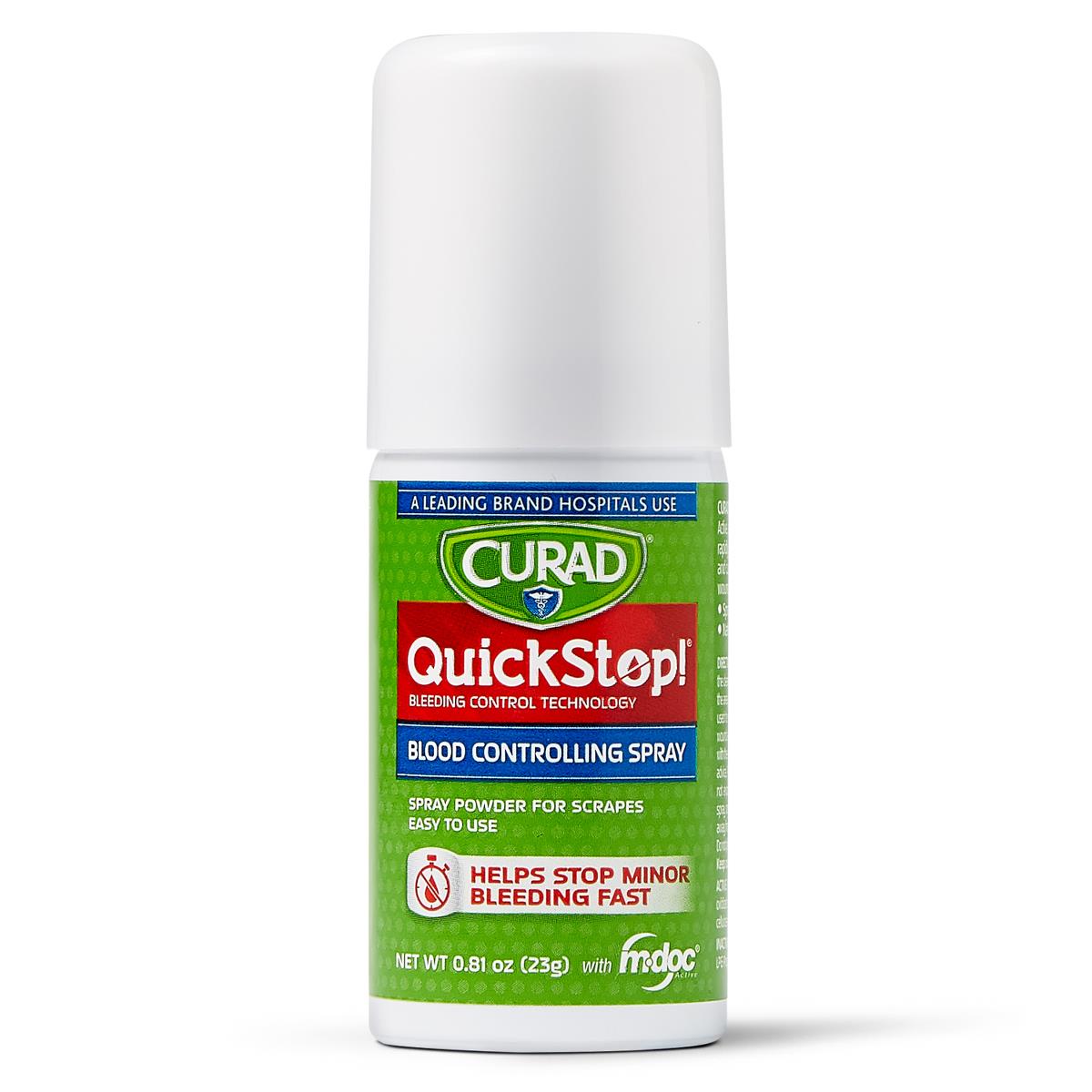 CURAD QuickStop! Blood Controlling Spray, 0.81 oz.