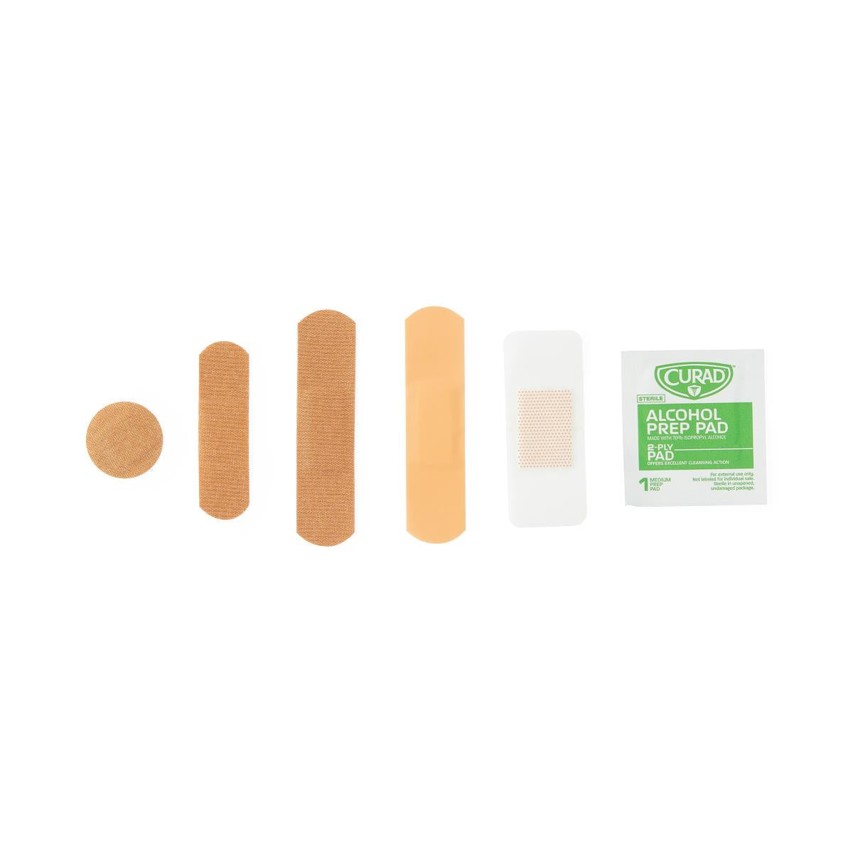 CURAD First Aid Kit with Bag, 15 Pieces