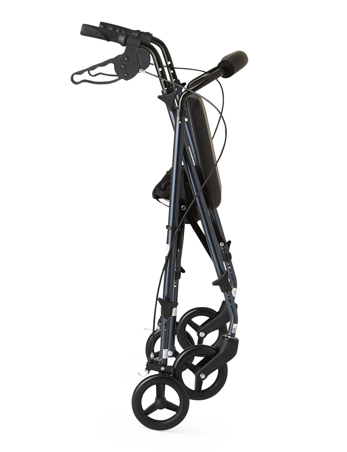 Superlight Aluminum Rollator, Smoky Blue