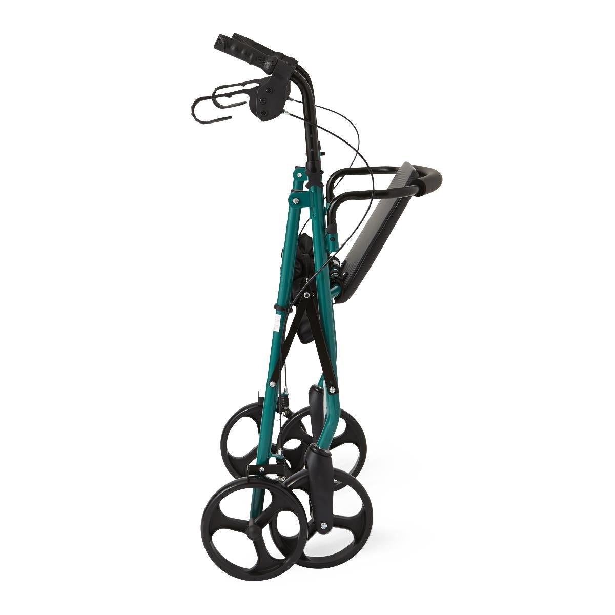 Basic Steel Rollator with 8" Wheels, Green