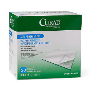 CURAD Non-Adherent Dressing Pad, Sterile, 3" x 8"