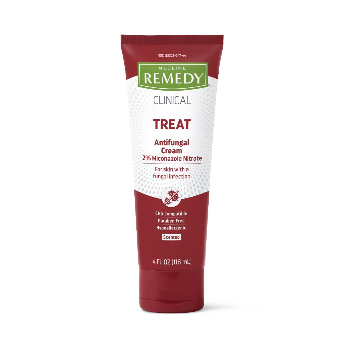Medline Remedy Clinical Treatments Antifungal Cream, 4 oz.