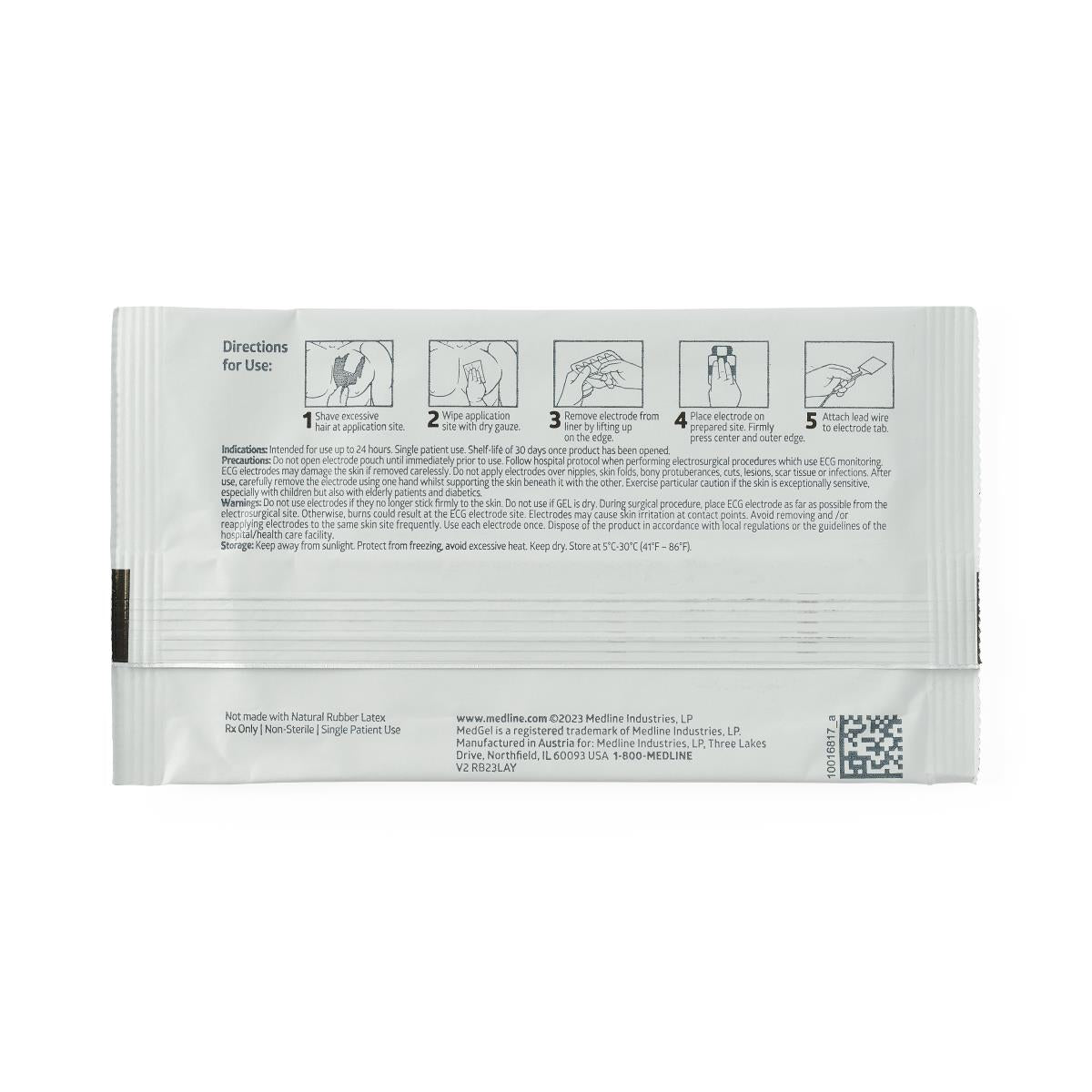 ECG Resting Tab Electrodes, Size Small