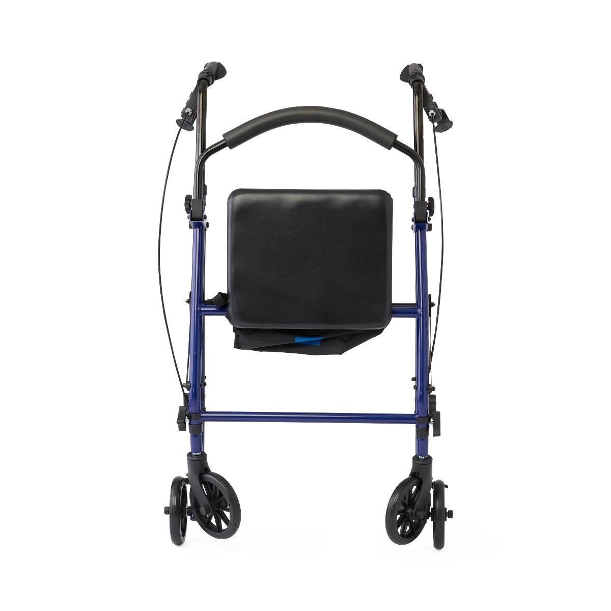Steel Rollator with 6" Wheels, Blue, Knockdown