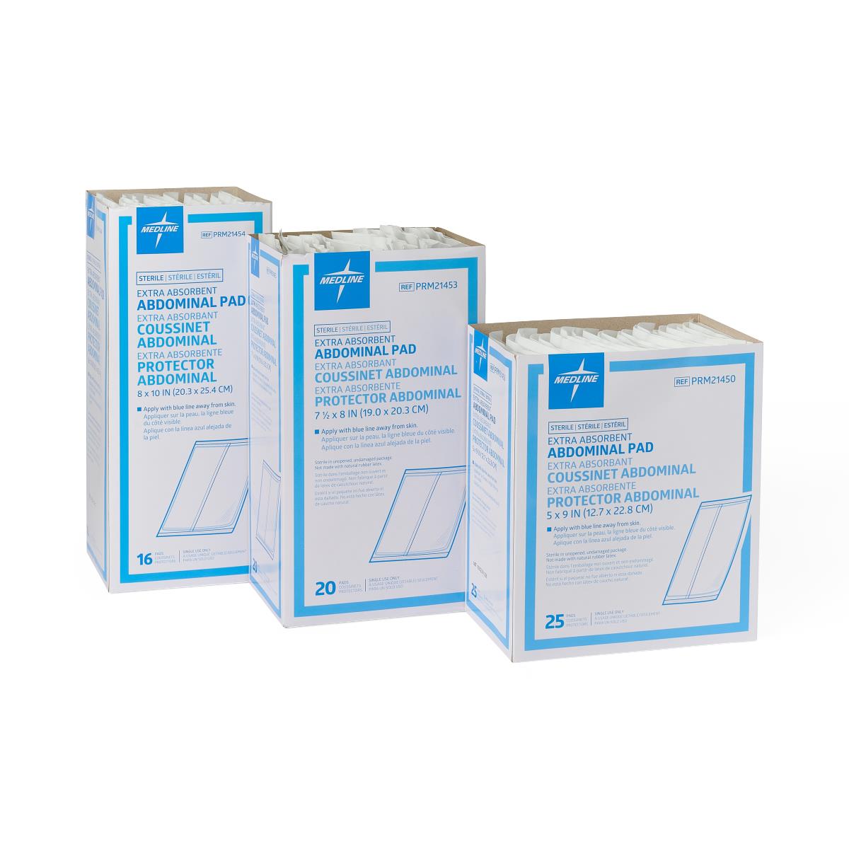 Sterile Abdominal Pad, 5" x 9"