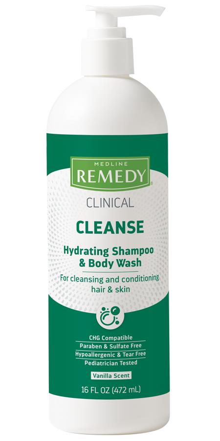 Remedy Clinical Shampoo and Body Wash, 16 oz.