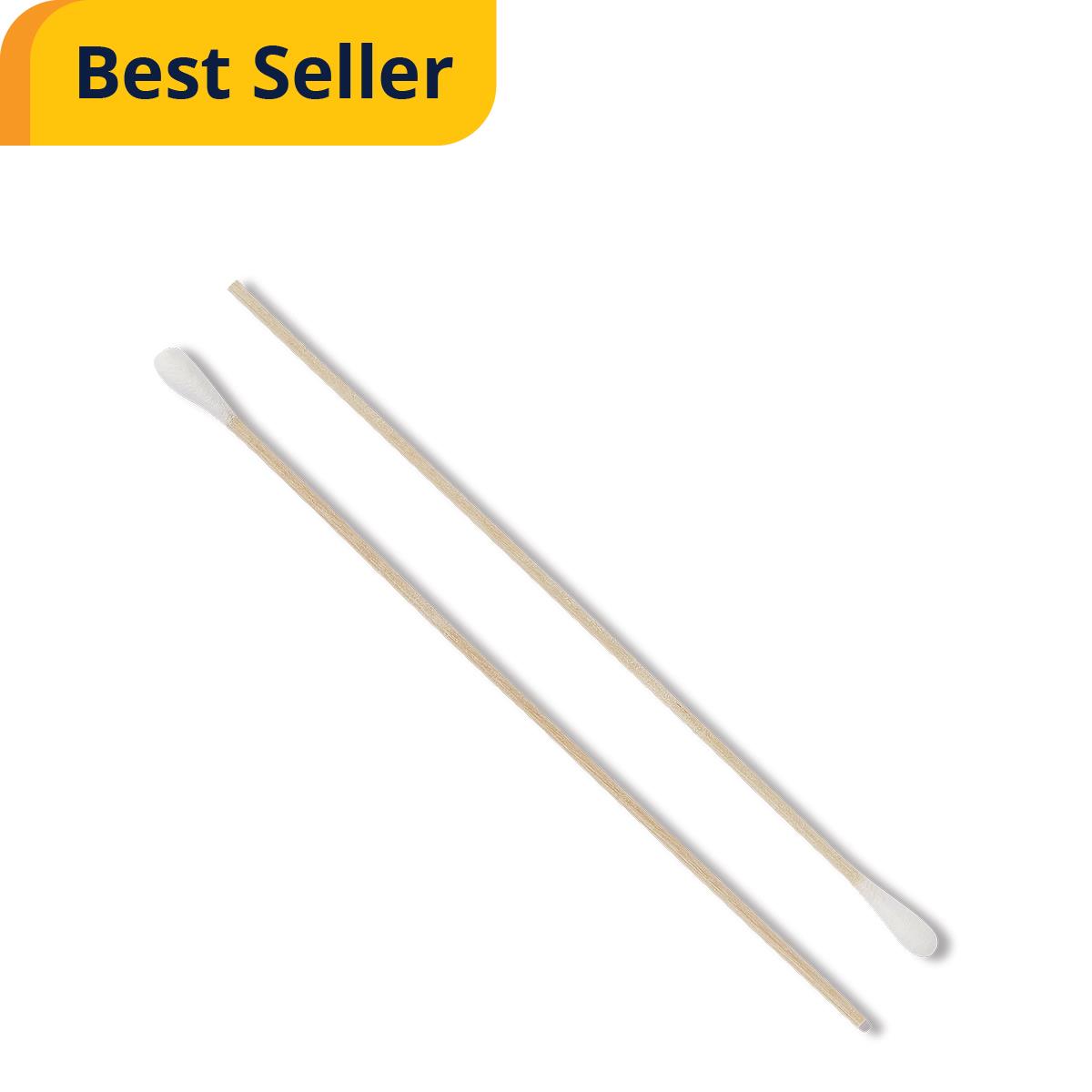 Sterile Cotton-Tipped Wood Applicator, 6", 10/Inner Pack (20 Packs/Box)